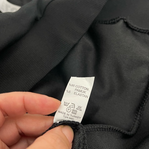 Hoodie & Pants Tracksuit Set Black & Pale Green Size M - Picture 9 of 14